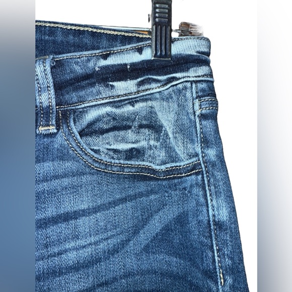 KanCan Signature Low Rise Ankle Skinny Cuffed Jeans women’s sz 28 Erin VBK1647A - Picture 6 of 12